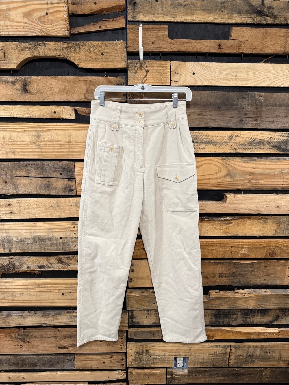 Aritzia Women's Wilfred Free Cargo Tugela Pants In‎ Birch Size 4